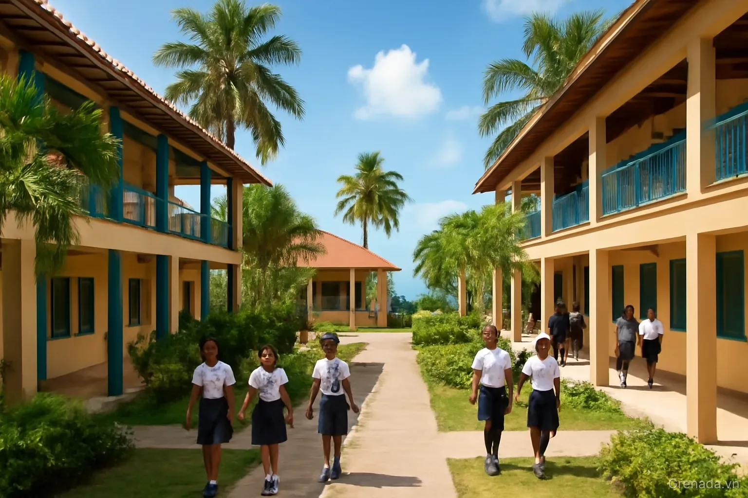 Chương trình học liên thông quốc tế tại Grenada: Từ tiểu học đến đại học trên một hòn đảo