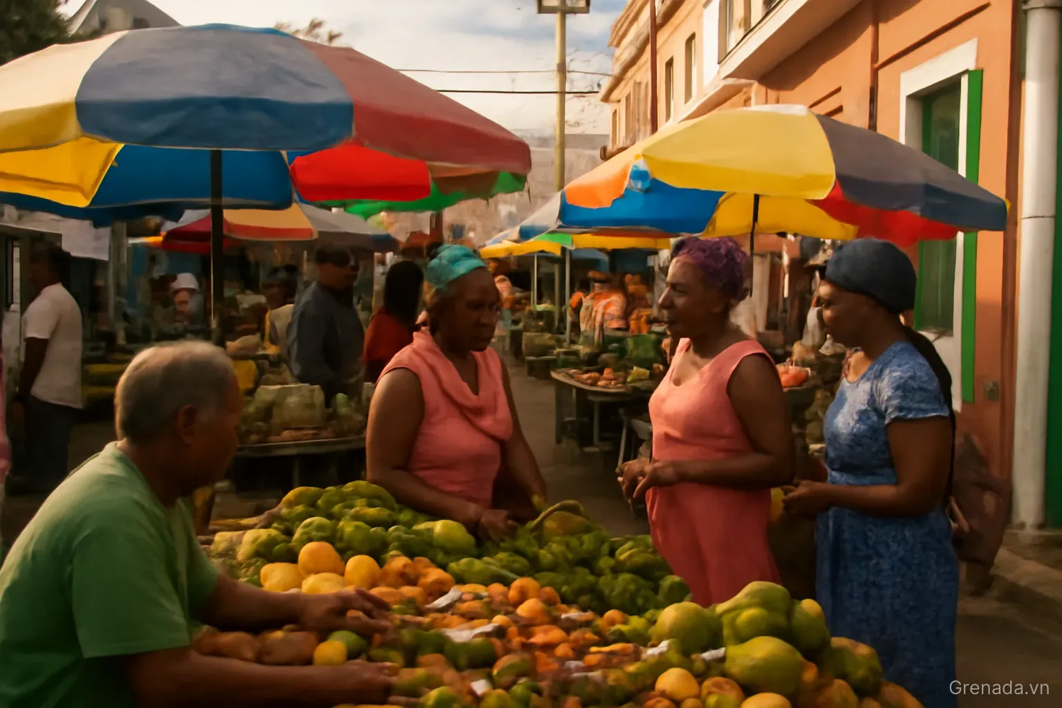 Ngôn ngữ, tôn giáo và đời sống thường ngày ở Grenada