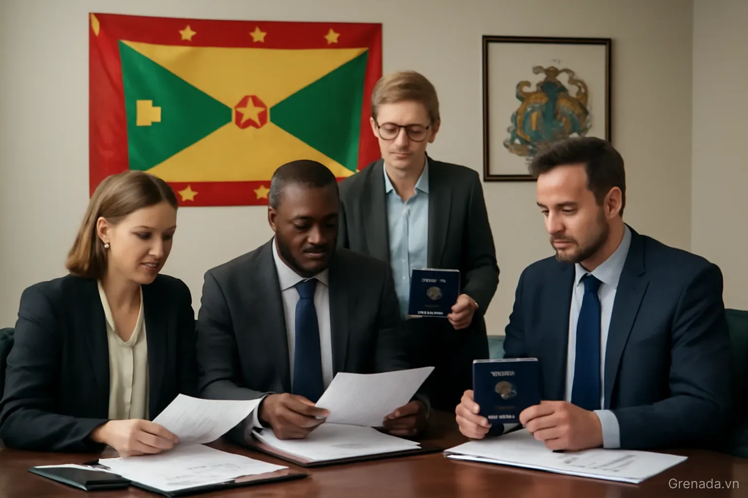 Quy trình xác minh tư cách cư dân và kiểm tra nền tảng tài chính trong hộ chiếu Grenada