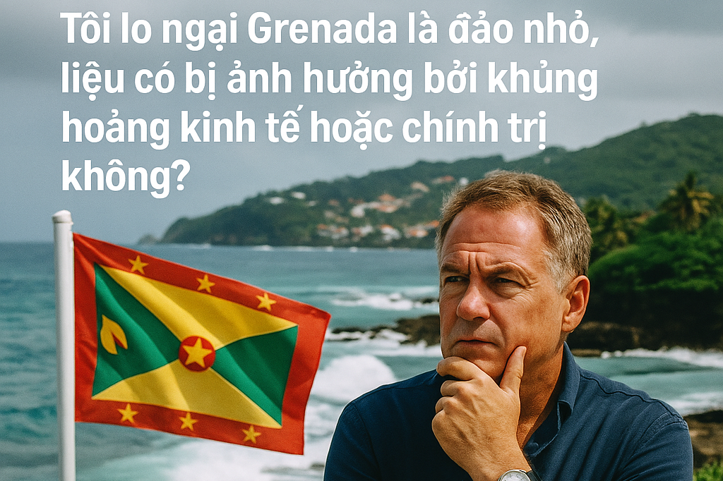 Tôi lo ngại Grenada là đảo nhỏ, liệu có bị ảnh hưởng bởi khủng hoảng kinh tế hoặc chính trị không?