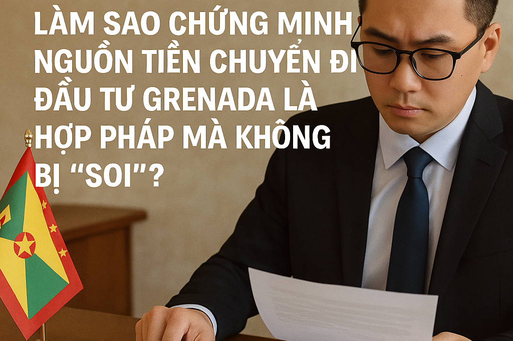 Làm sao chứng minh nguồn tiền chuyển đi đầu tư Grenada là hợp pháp mà không bị “soi”?